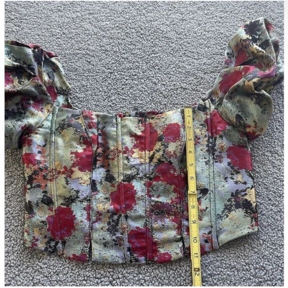 Free People Bali Carousel Corset Puff Sleeve - Picture 2 of 3